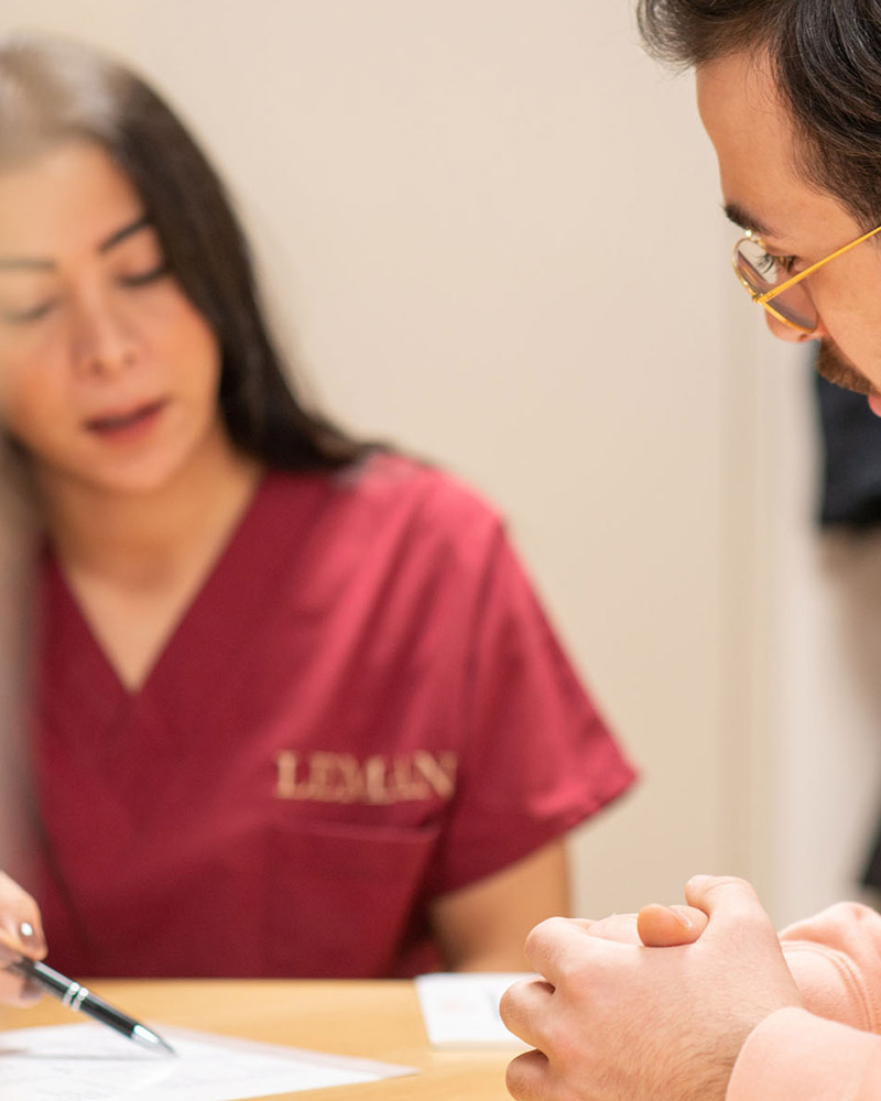 Leman-laserontharing-vrijblijvend-intake-gesprek